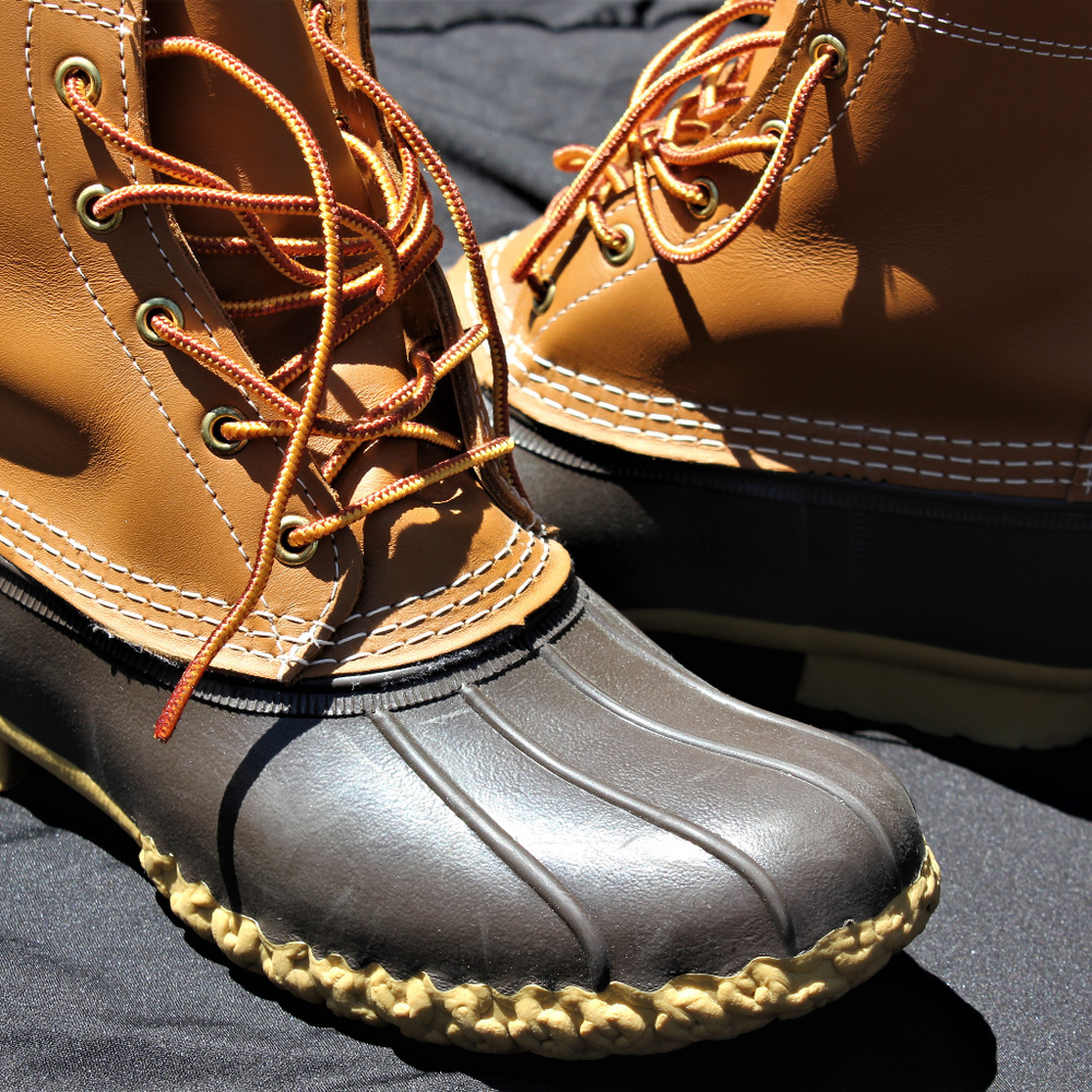 L.L.Bean Authentic Leather Duck Boots Size 10